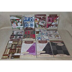Lot of 12 Anita Goodesign Mix & Match Quilt Design. tufted, victorian, dream, ++